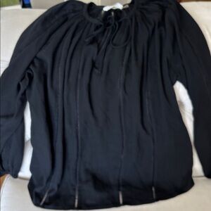 Mustard Seed Black Blouse in S Balloon sleeves